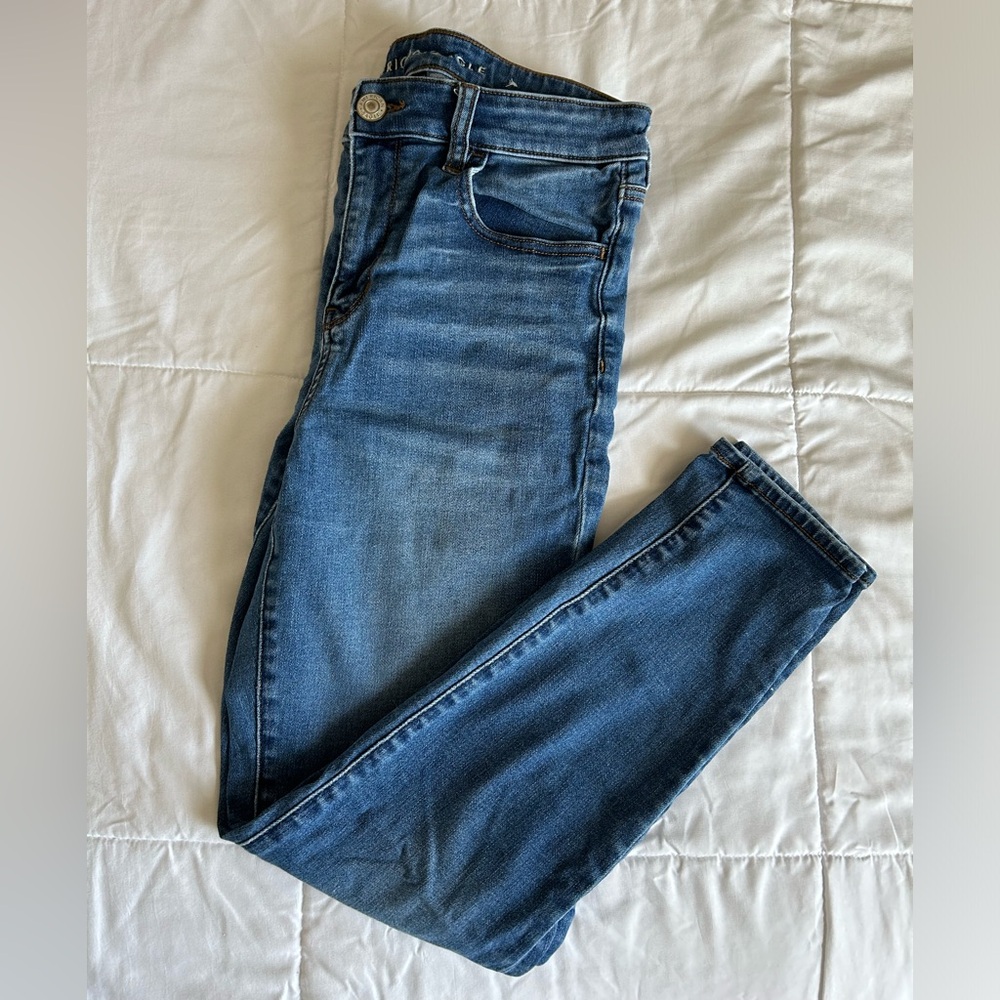 American Eagle High Rise Jeggings Stretch Jeans